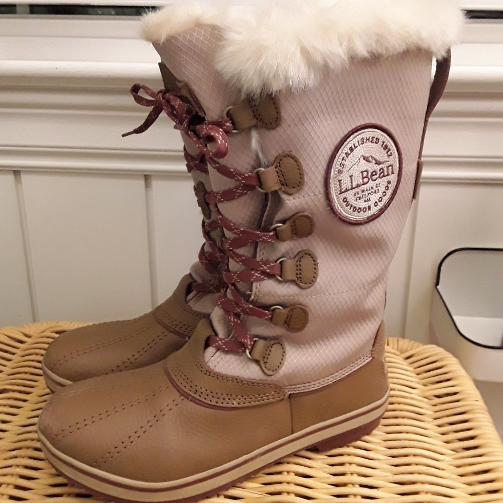 LL bean Winter fur lined boots